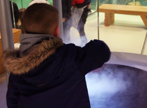 Experiments with tornados at the Science LinX expo | Photo Blaauw Observatory