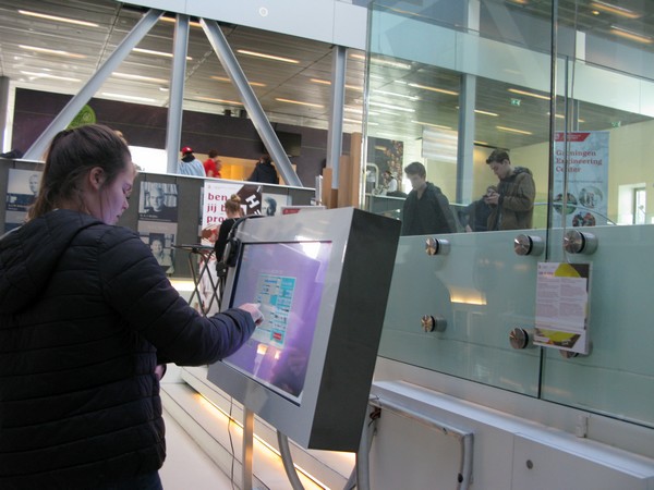 Interactive game in the Science LinX exhibition | Photo Science LinX