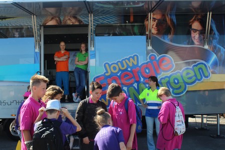 Deelnemers konden ook terecht in de Jouw Energie van Morgen Truck. | Foto Mariska Pronk