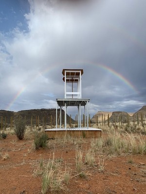 De REACH antenne in aanbouw in Zuid Afrika | Foto Saurabh Pegwal