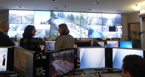 The Dublin City Council’s Traffic Control Centre