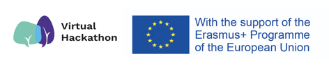 Logo's Virtual Hackatons and Erasmus Plus