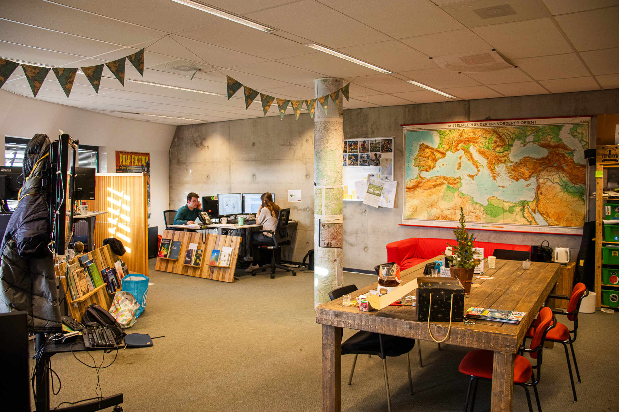 Afbeelding van het kantoor van de Geodienst