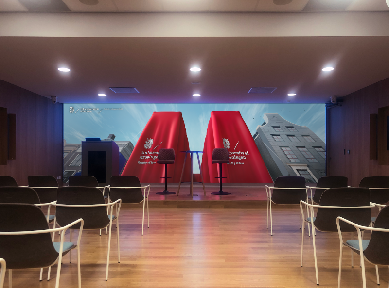 Animatie gebruikt bij de opening van het Rölinggebouw