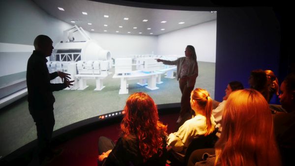 Virtueel bezoek aan de techniek in het Reality Center