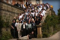 Group picture in front of Schloss Birlinghofen, the wonderful location of the RTM