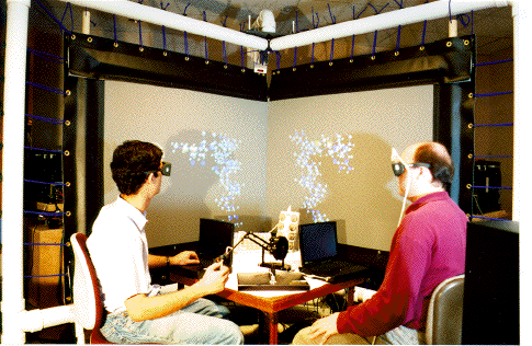 3D molecular structures in the Protein Interactive Theatre