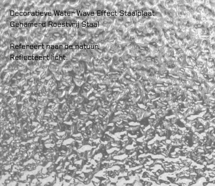 Decorative Water Wave Effect Steel Sheet