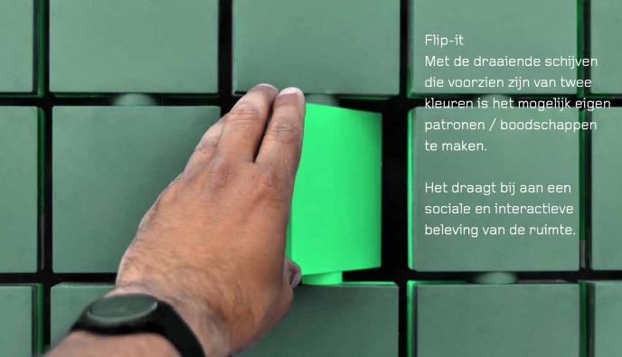 Flip it: rotating discs