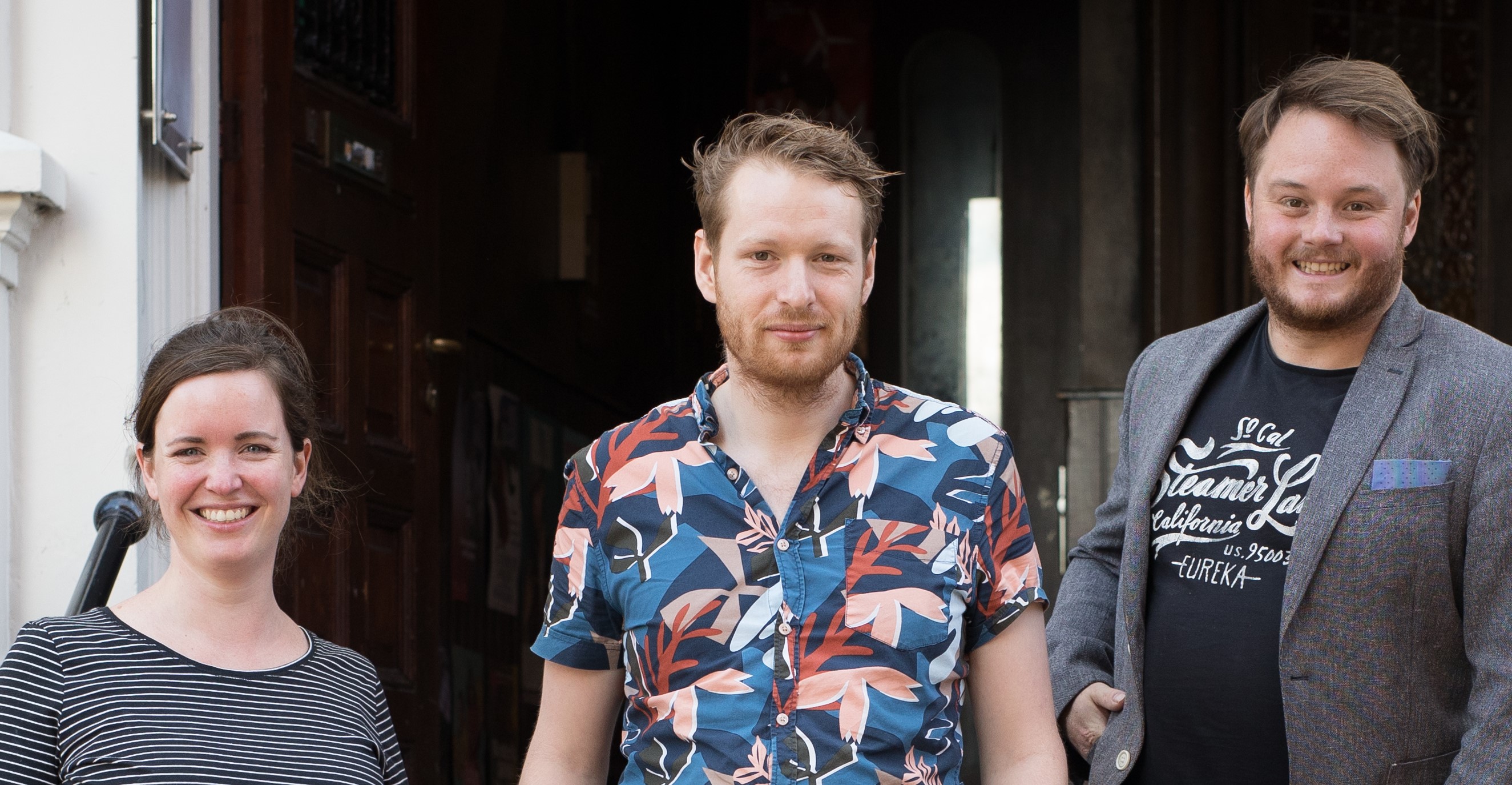 V.l.n.r.: Karen, Niels en Vincent