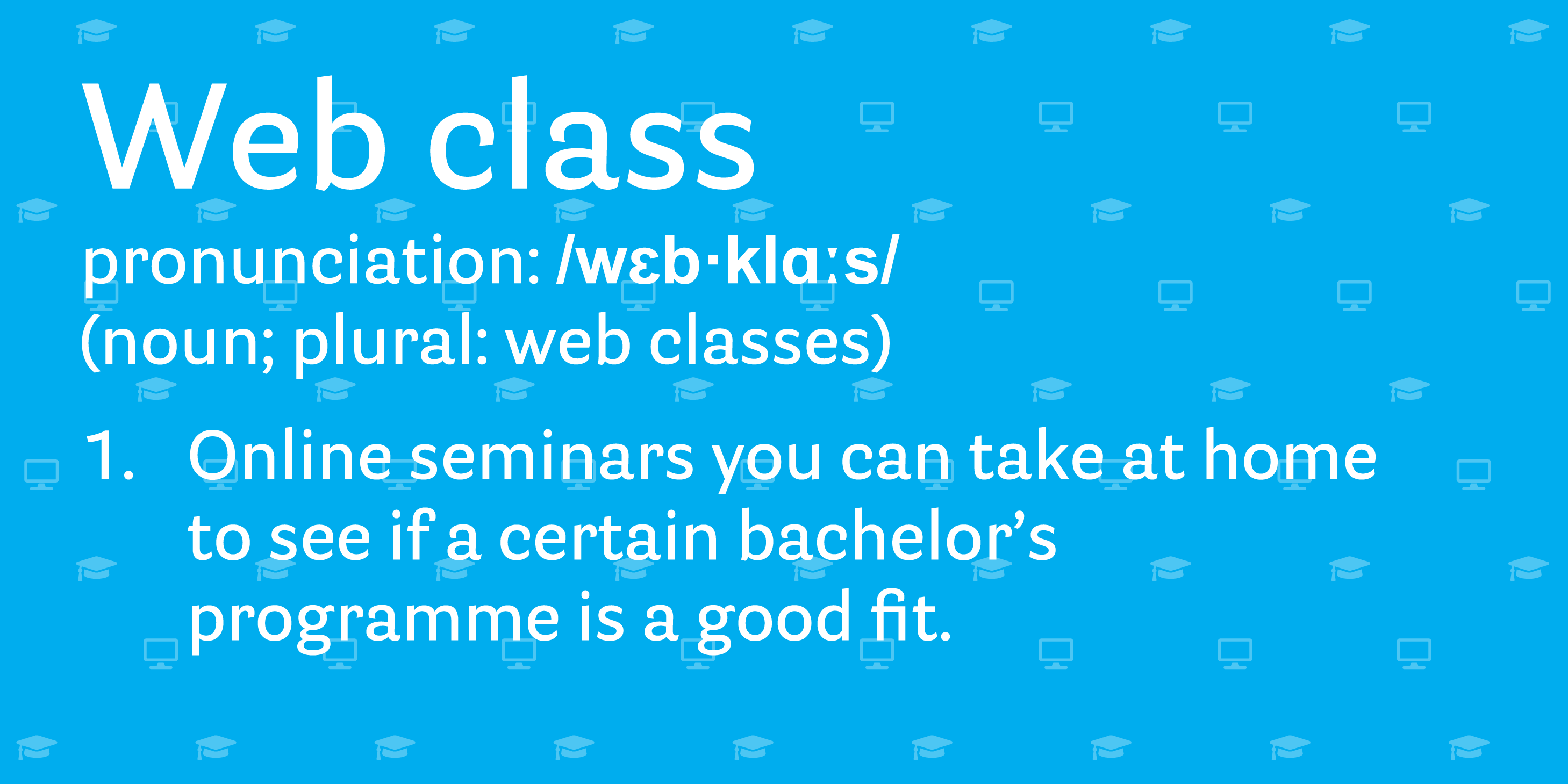 What's a web class?