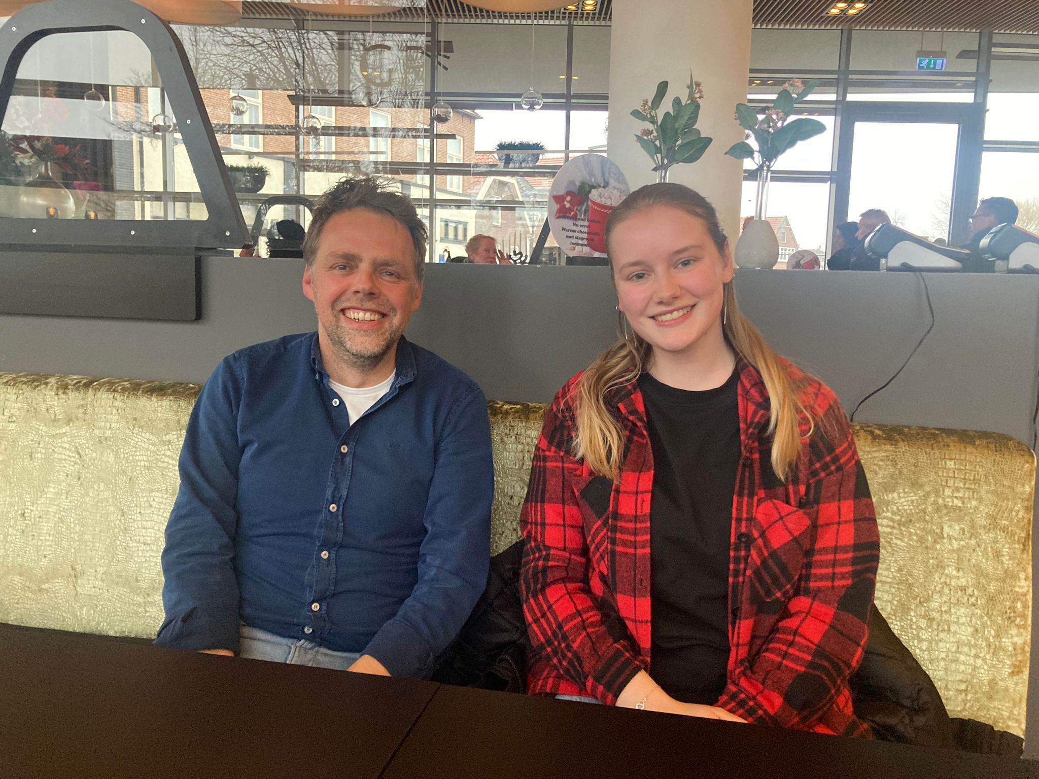 John de Vegt (beleidsmedewerker gemeente Coevorden) en Daphne Jansen