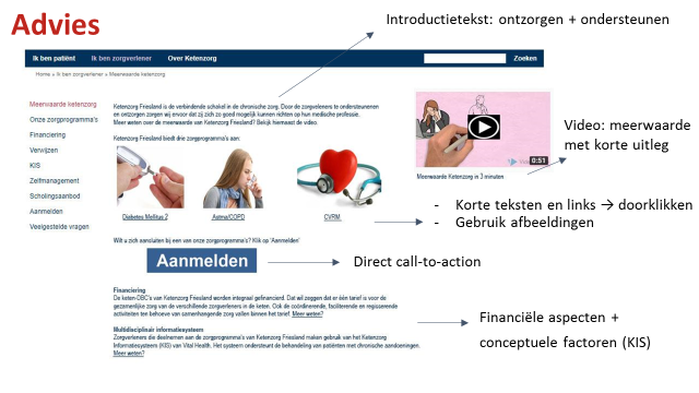 Praktische adviezen van Mariam en Patrice voor de website