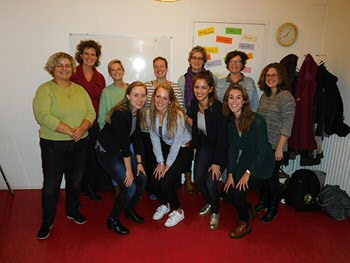 Leden van vrouwengroep Hestia en de Wetenschapswinkel