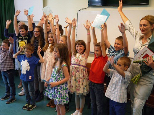 Enthousiasme op de Servische zaterdagschool