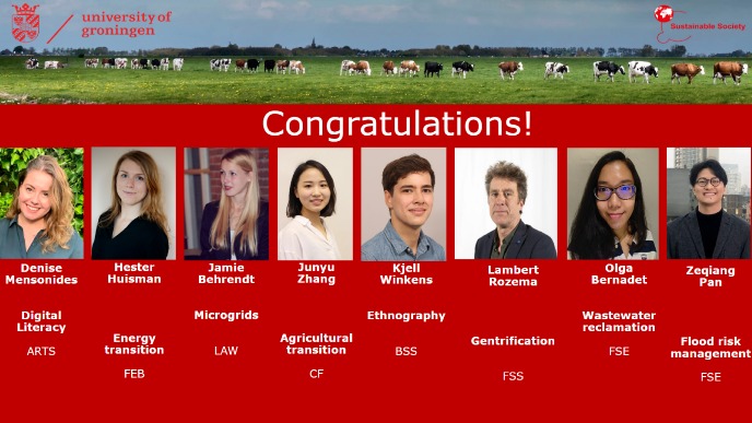 The eight Grant winners 2022