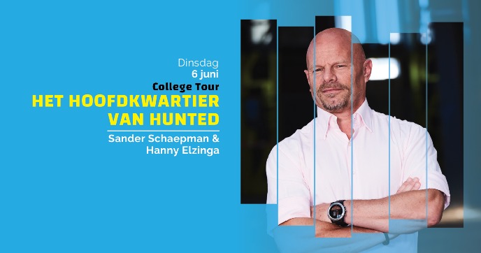 Sander Schaapman van het televisieprogramma Hunted