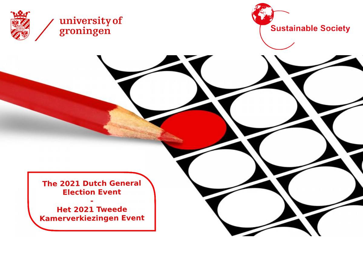 2021 Dutch General Election Event