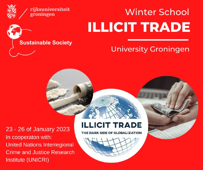 Winter school Illicit Trade poster