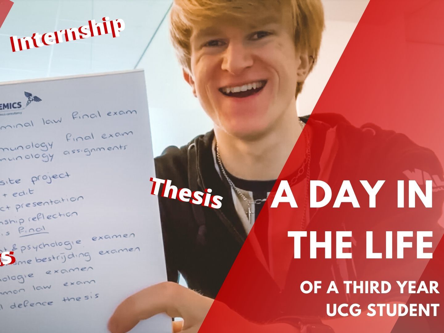 A day in the life of a third year UCG student