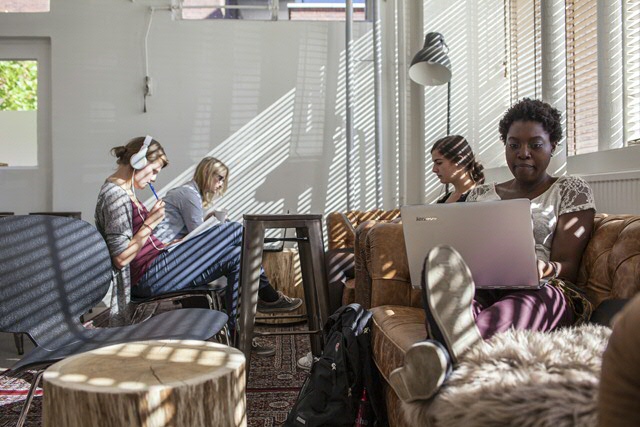 UCG lounge area - plenty of space to work and relax