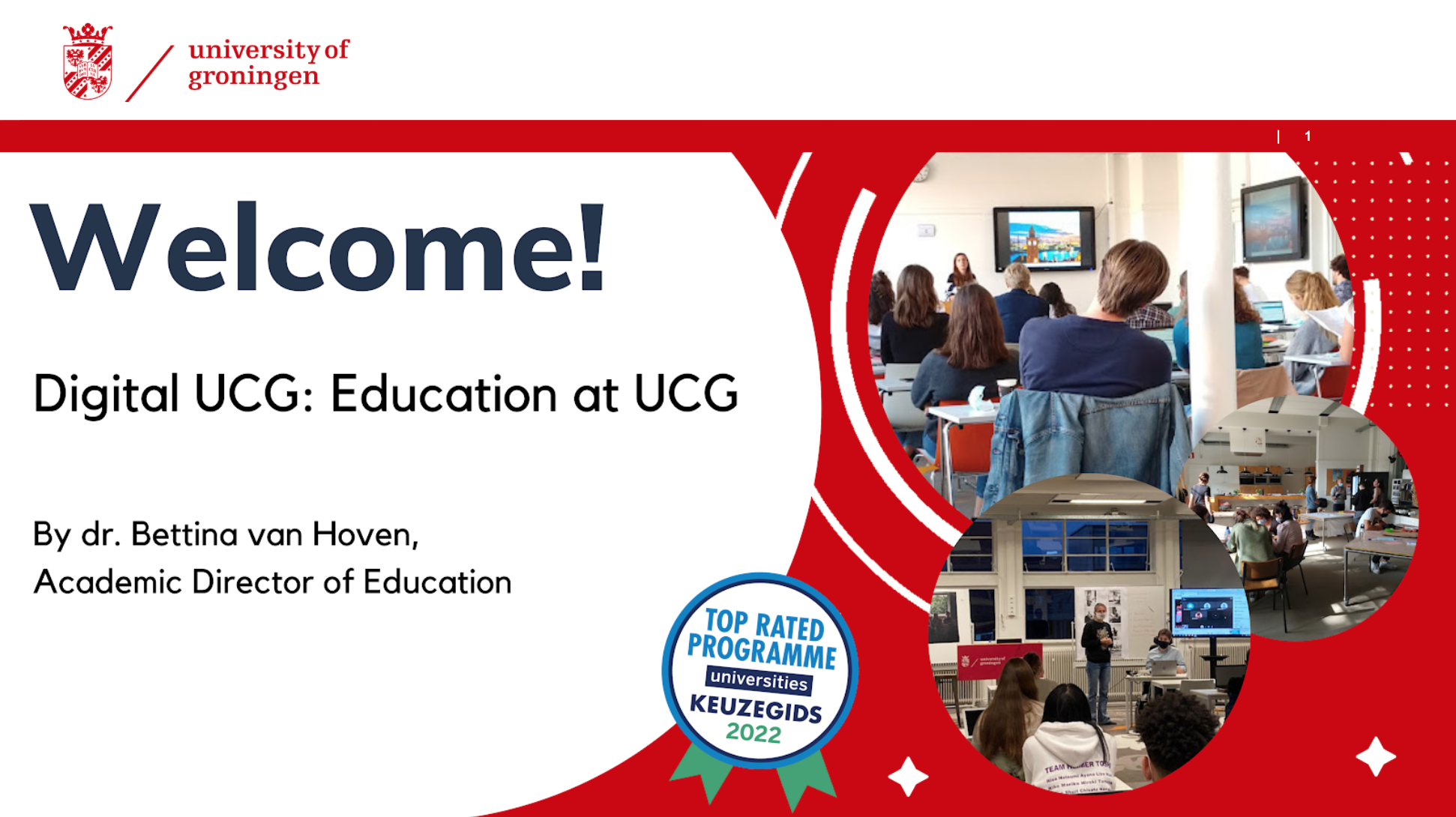 Education at UCG