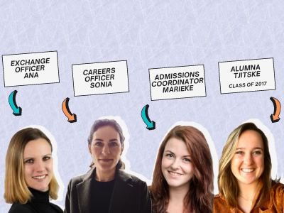 Ana, Sonia, Marieke and Tjitske