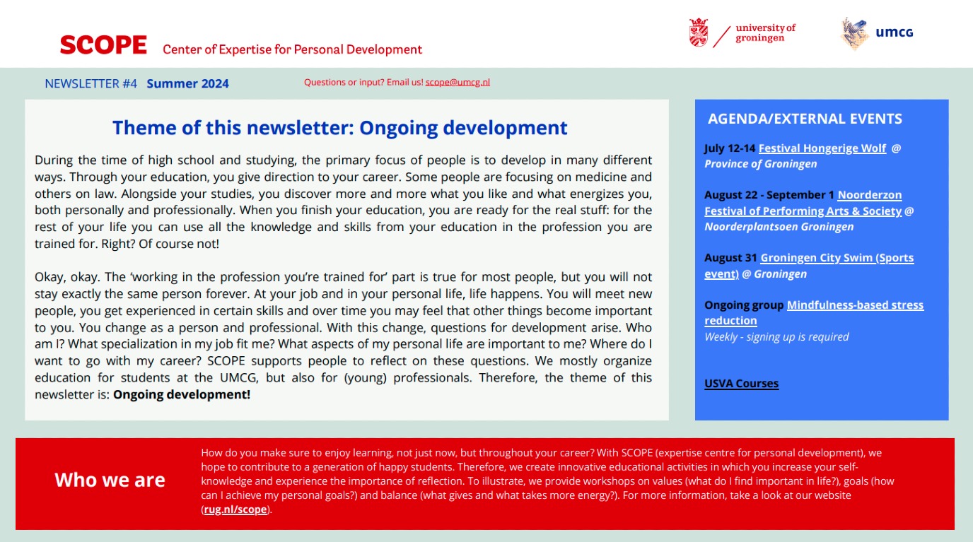 Newsletter #1