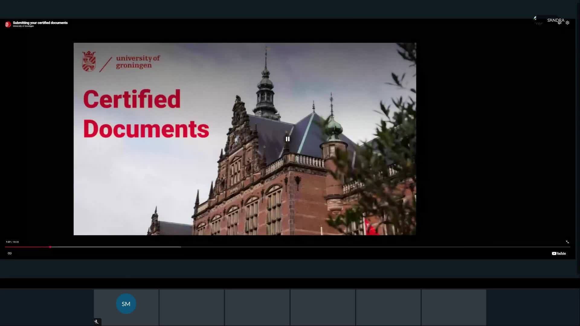 Certified Documents recording