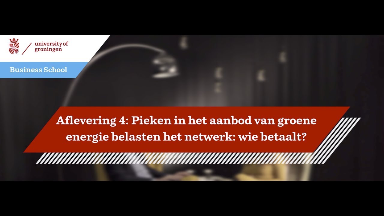 Aflevering 4: Pieken in het aanbod van groene energie belasten het netwerk: wie betaalt?