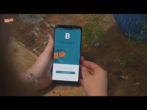 Martien Kas explains the BeHapp project (© Lifelines/BeHapp)