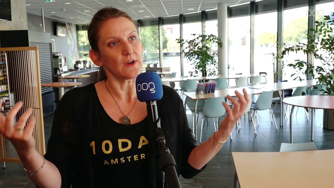 Videofragment interview Anke Breeuwsma over de bouw van de nieuwe rekenhal