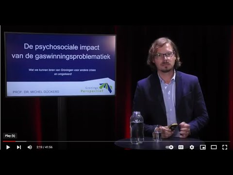 Dückers on the psycho-social impact of gas exploitation