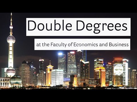 Double Degrees - Faculty of Economics and Business