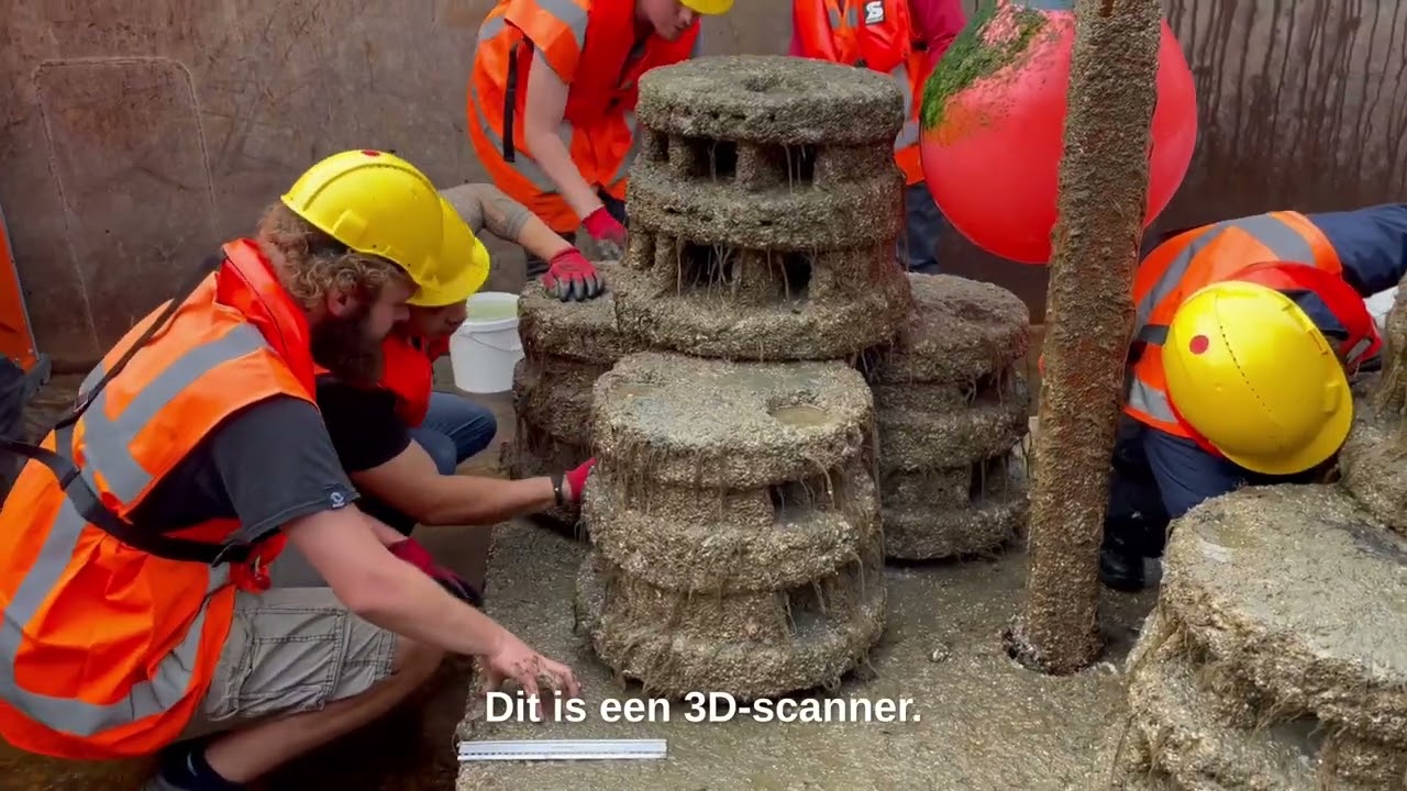 Onderzoek van de opgetakelde riffen