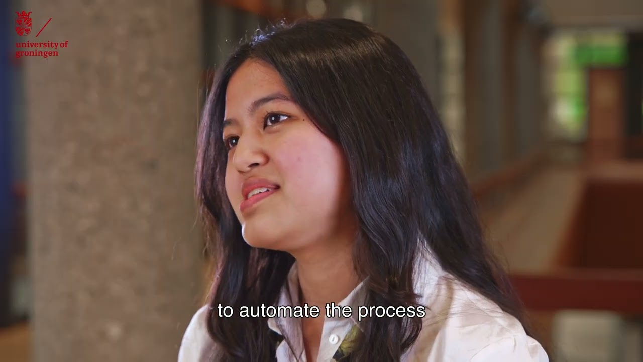 Imaji Rizal talks about her group's Field Project with Datamaran
