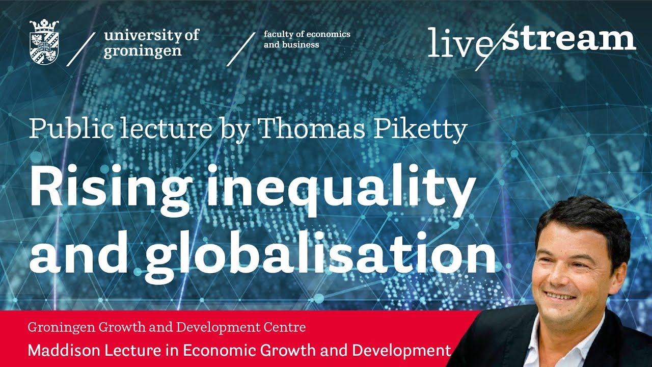 Maddison Lecture, Thomas Piketty. Wednesday 23 May, 15.15-17.30.