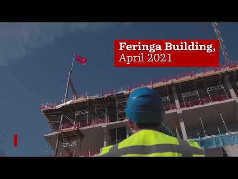 Feringa Building bereikt hoogste punt| april 2021