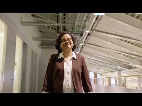 Tamalika Banerjee presenteert haar start-up. Video: CogniGron