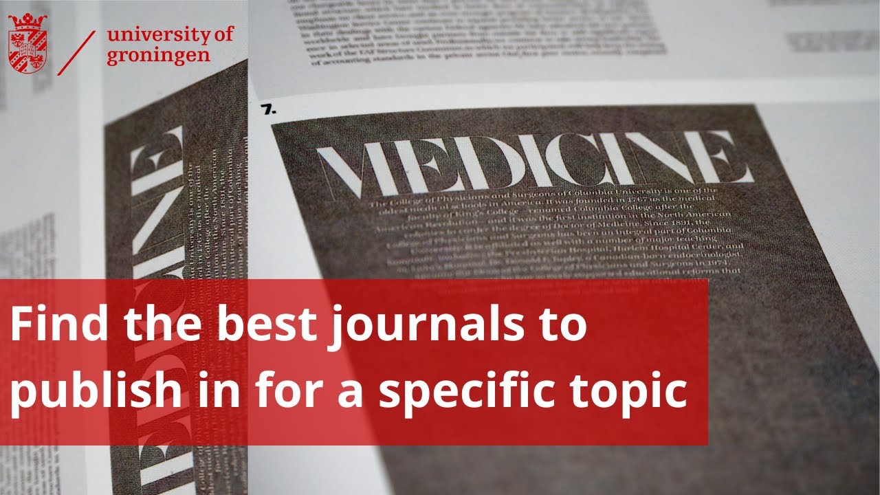 SciVal - How To Analyze Topics & Find Relevant Journals