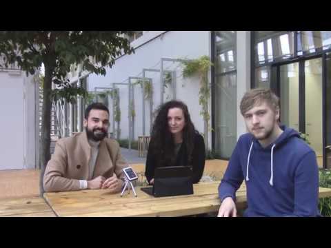 De trailer van Alejandro, Enid en Thomas