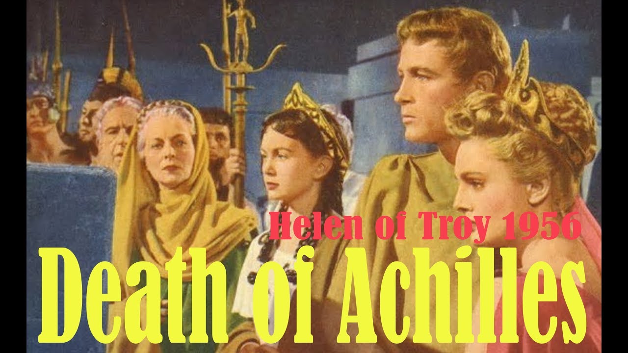 De dood van Achilles in Helen of Troy (1956)