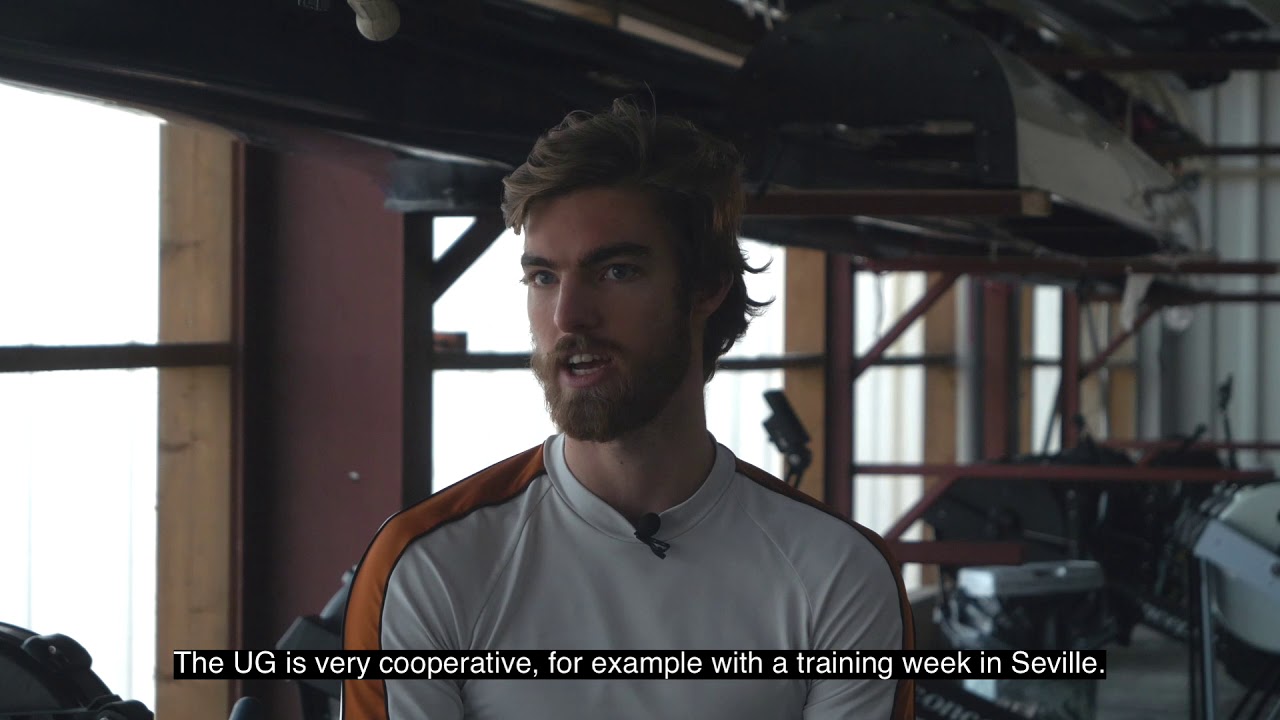 Video over de RTC-Roeiers van Gyas die vertellen hoe ze topsport combineren met studeren