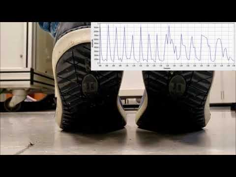 CNF based pressure sensor for real-time gait monitoring