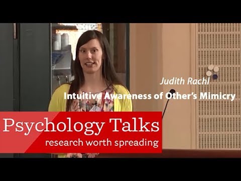Intuitive Awareness Of Others’ Mimicry - J. (Judith) Rachl, MSc