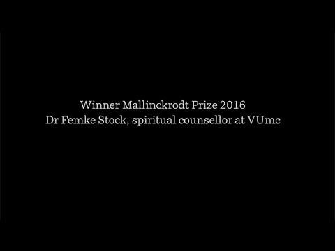 Femke Stock, winner Mallinckrodt Prize 2016
