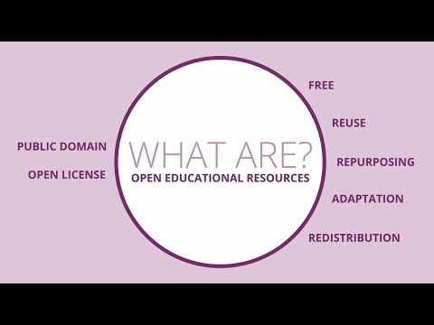 What are open educational resources?