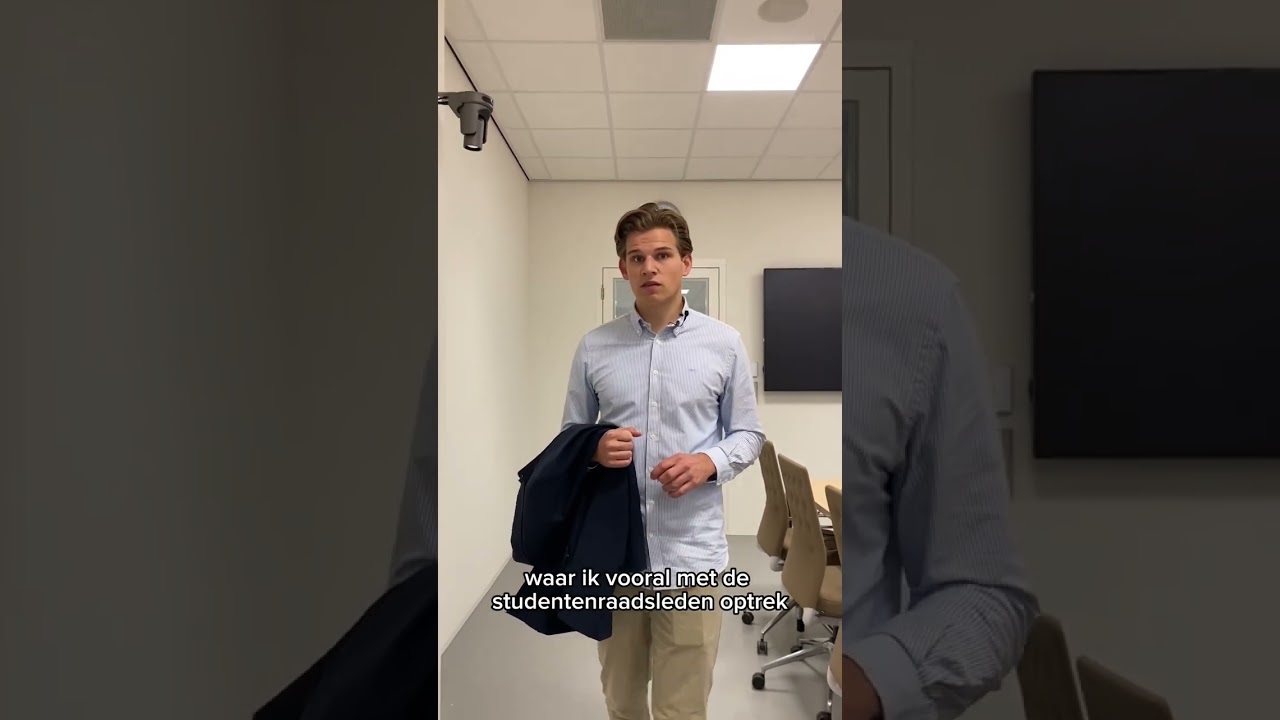 Studentlid Matthias stelt zichzelf voor