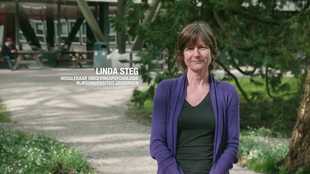 Linda Steg researches how the environment influences our behaviour.