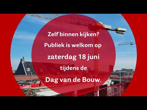 Video | Bekijk de nieuwe patio's voor Rechtsgeleerdheid tijdens de Dag van de Bouw